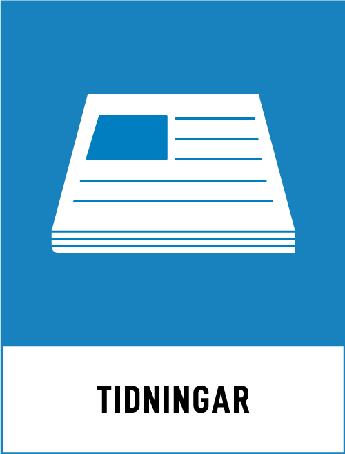 Återvinning tidningar