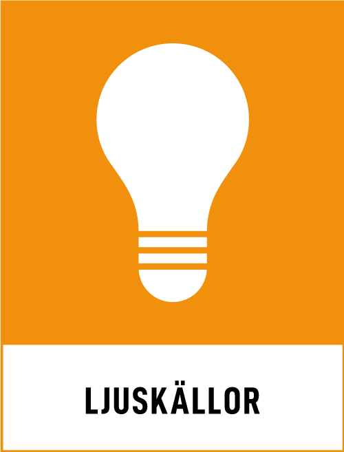 Återviining ljuskällor